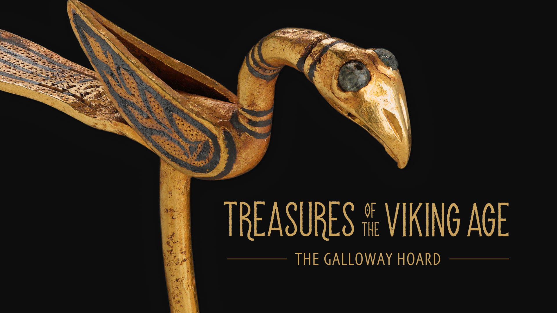 Treasures of the Viking Age Exhibition Ad